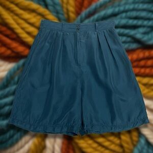 Vintage 80’s 100% SILK Forenza Shorts